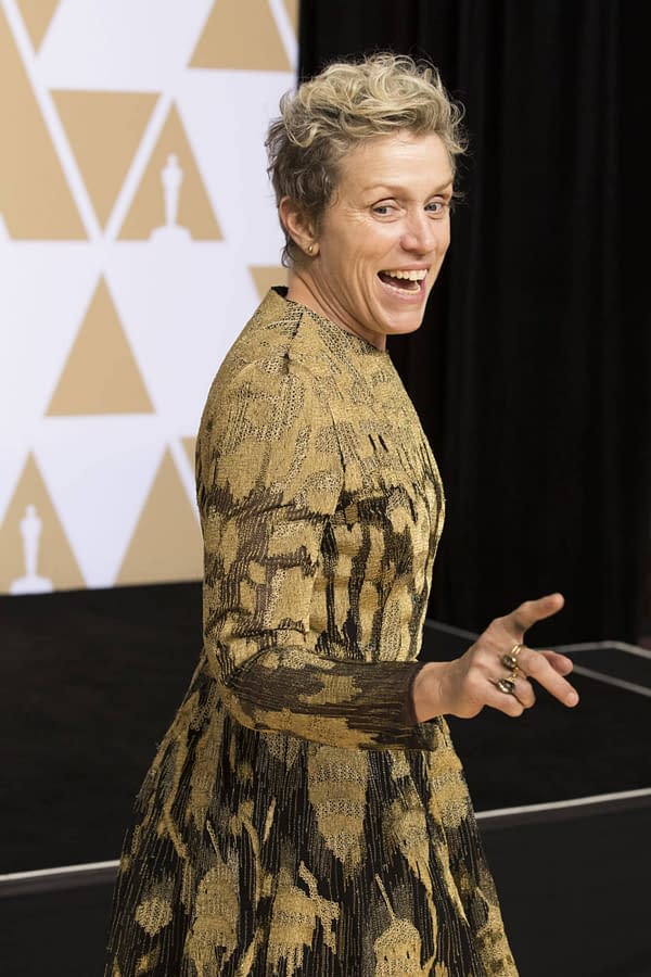 Frances McDormand's Stolen Best Actress Oscar Recovered, Suspect in Custody