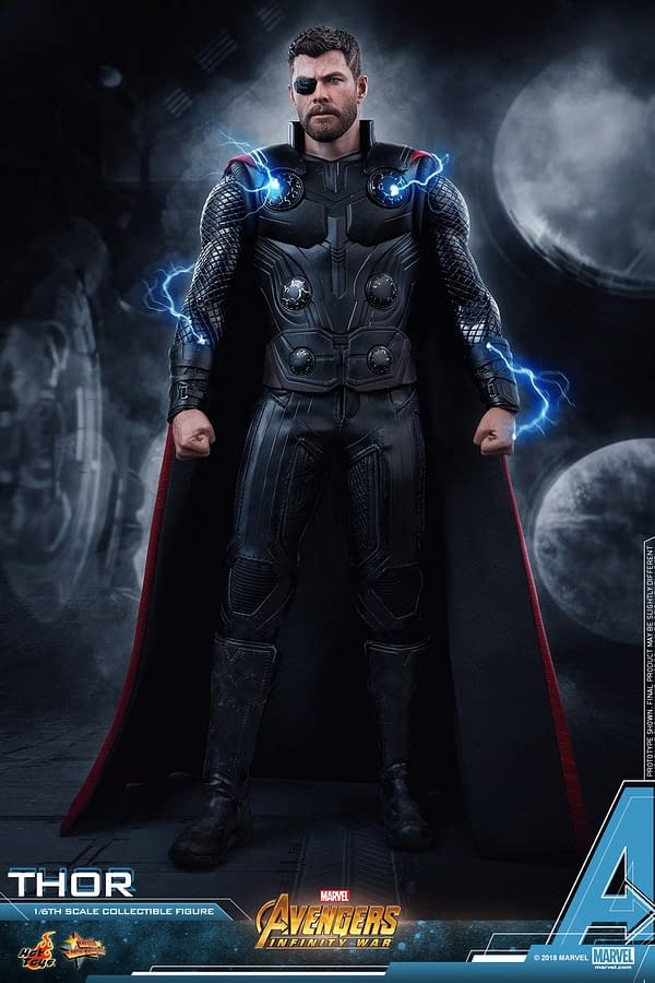 Thor is the Second Revealed Avengers: Infinity War Hot Toys Figure