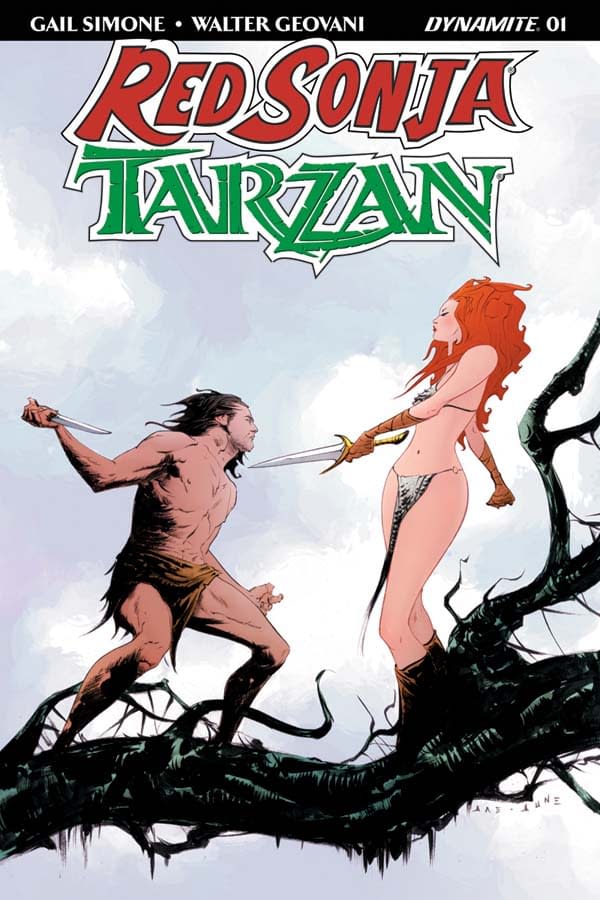 Exclusive Look Inside Red Sonja / Tarzan #1