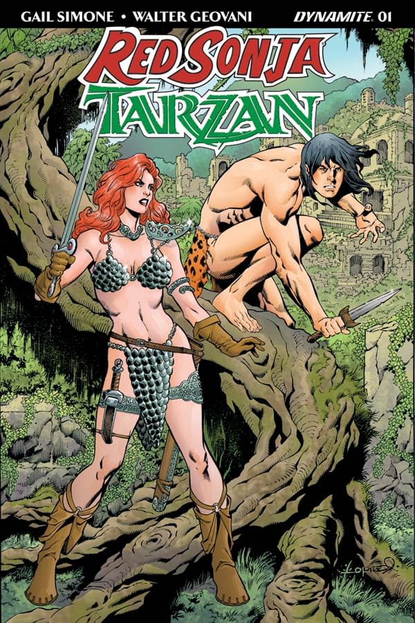 Exclusive Look Inside Red Sonja / Tarzan #1