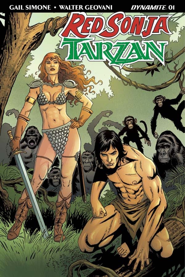 Exclusive Look Inside Red Sonja / Tarzan #1