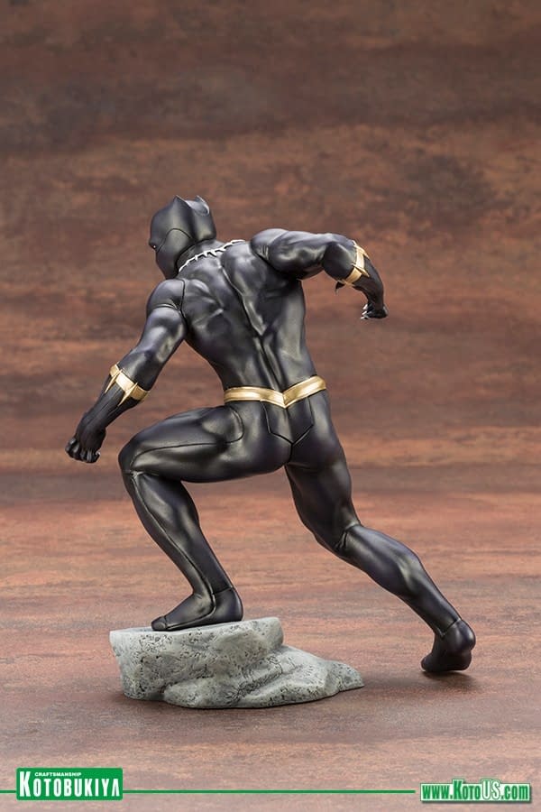 Black Panther Gets a New Statue from Kotobukiya