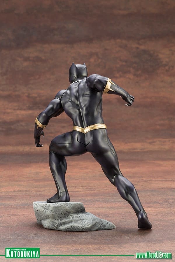 Black Panther Gets a New Statue from Kotobukiya