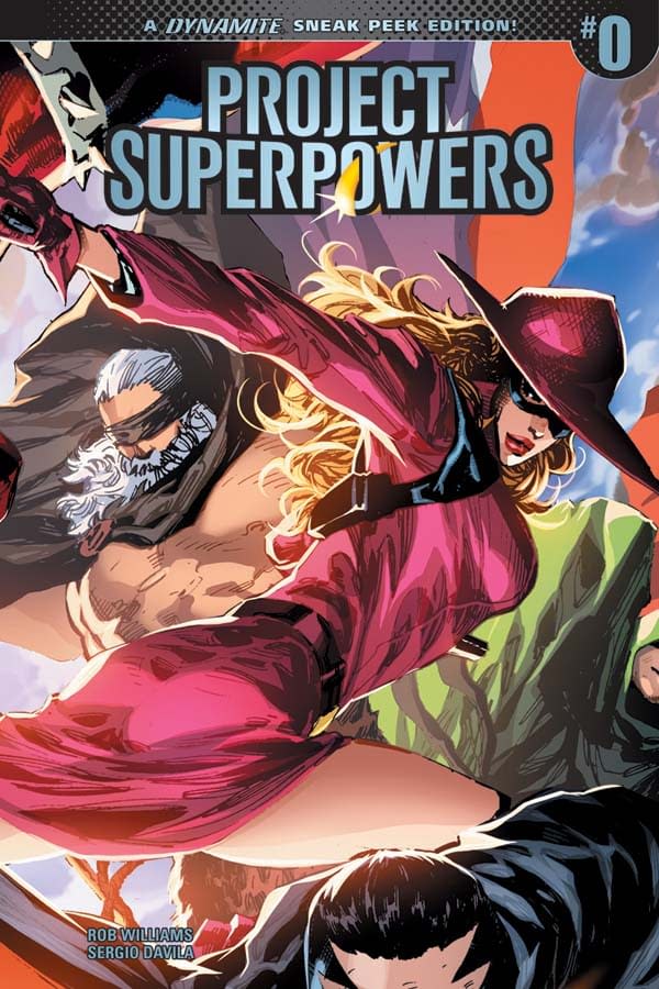Rob Williams's Project Superpowers Leads Dynamite's July 2018 Solicitations