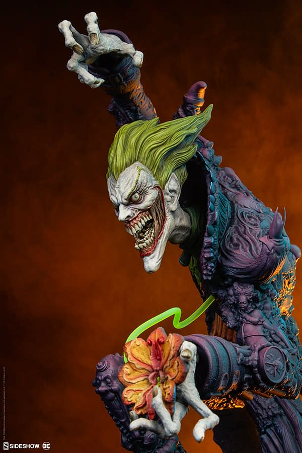 A Creepy Joker Statue is Coming From Sideshow Collectibles