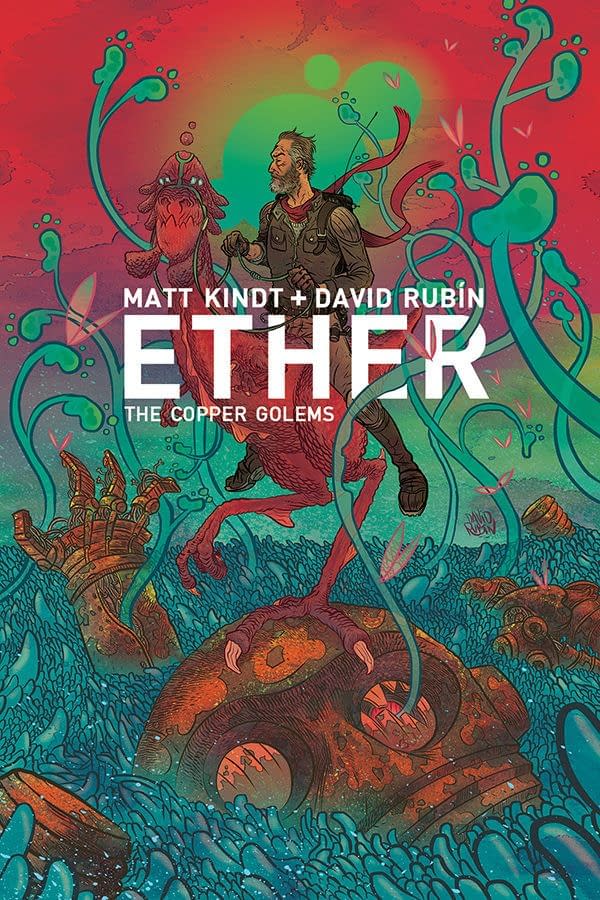 Ether Copper: Golems #1 cover by David Rubin