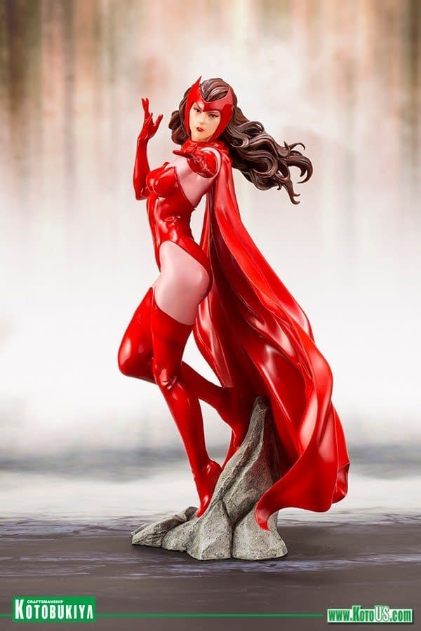 Kotobukiya Avengers Scarlet Witch Statue 4