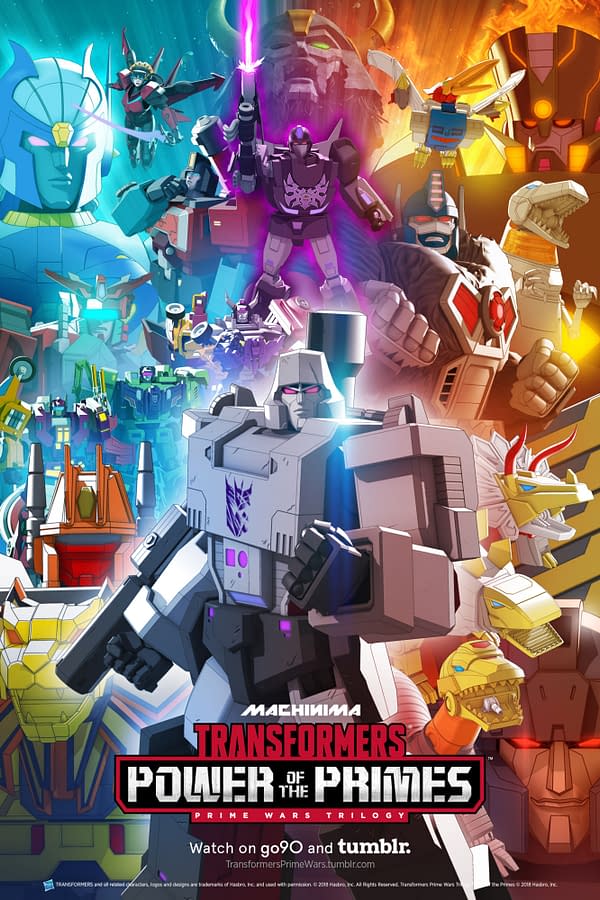 Transformers: Power of the Primes Begins Today