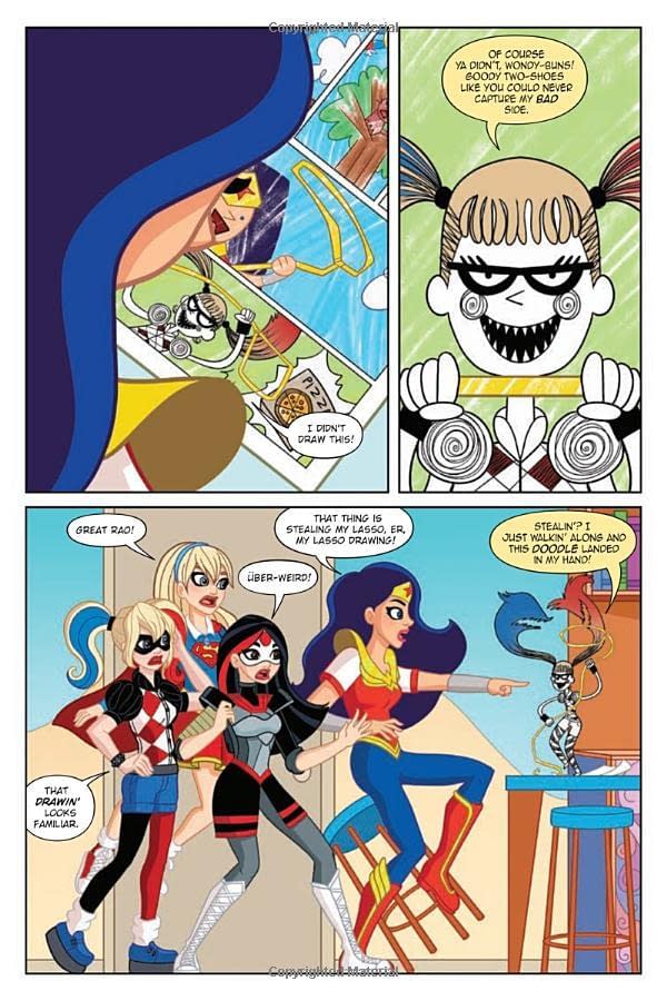 Glitchwatch on Amazon Kindle DC Super Hero Girls: Out of the Bottle