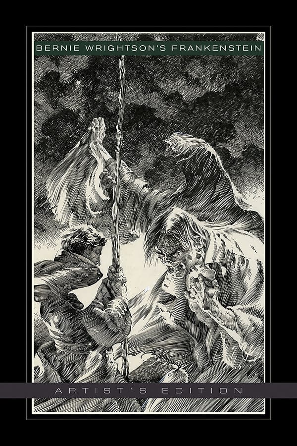 Bernie Wrightson's Frankenstein Gets the Artist's Edition Treatment at IDW
