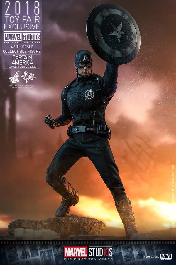 Hot Toys Concept Art Captain America 4