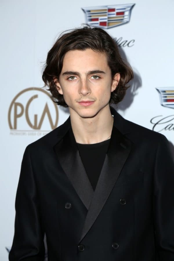 Timothée Chalamet in 2018