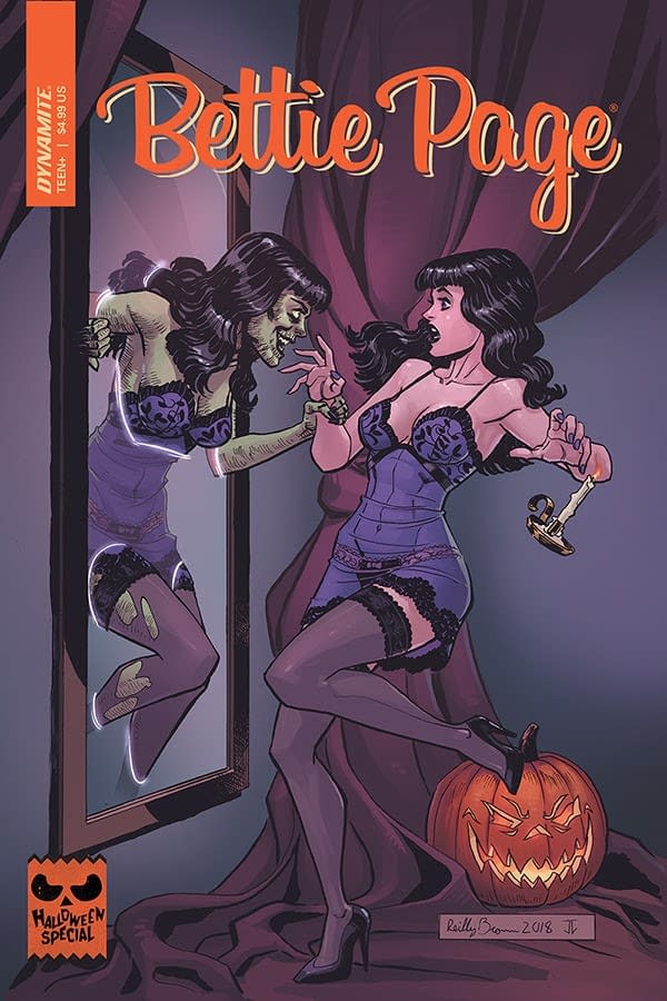 5 Hallowe'en Comics from Dynamite for Bettie Page, Red Sonja, Elvira, Vampirella, Army of Darkness
