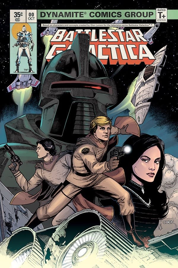 John Jackson Miller and Daniel HDR Launch 35-Cent Battlestar Galactica #0 in October from Dynamite
