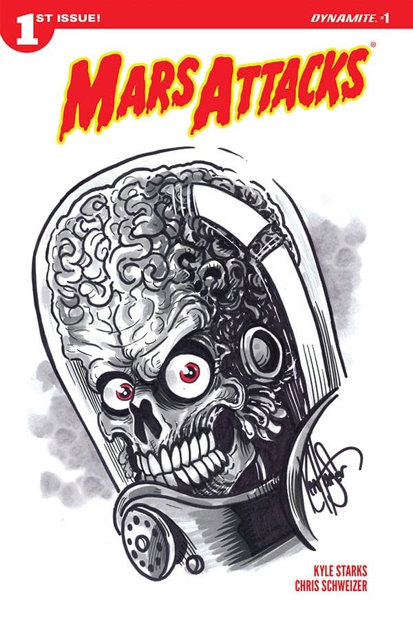 Rock Candy Mountain's Kyle Starks and Chris Schweizer Create Mars Attacks Comic for Dynamite