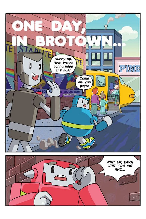 Preview BroBots Vol. 3, The Only Comic from Oni Press in Stores on Wednesday