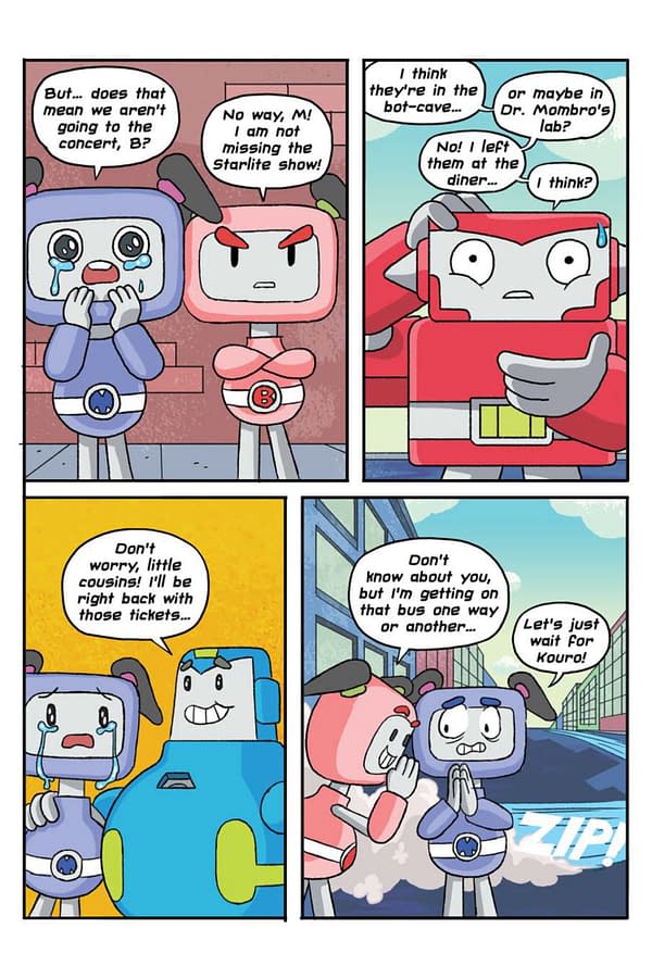 Preview BroBots Vol. 3, The Only Comic from Oni Press in Stores on Wednesday
