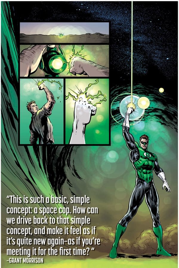 Giving the Finger to Grant Morrison and Liam Sharp's The Green Lantern &#8211; He's Already Started Year Two