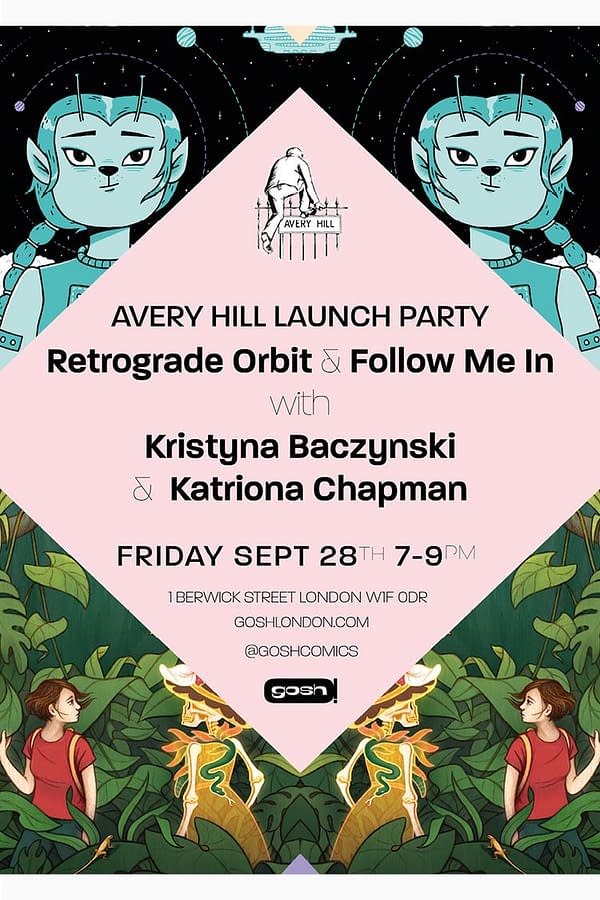 The Night Before Thought Bubble &#8211; the Launch of Retrograde Orbit and Follow Me In