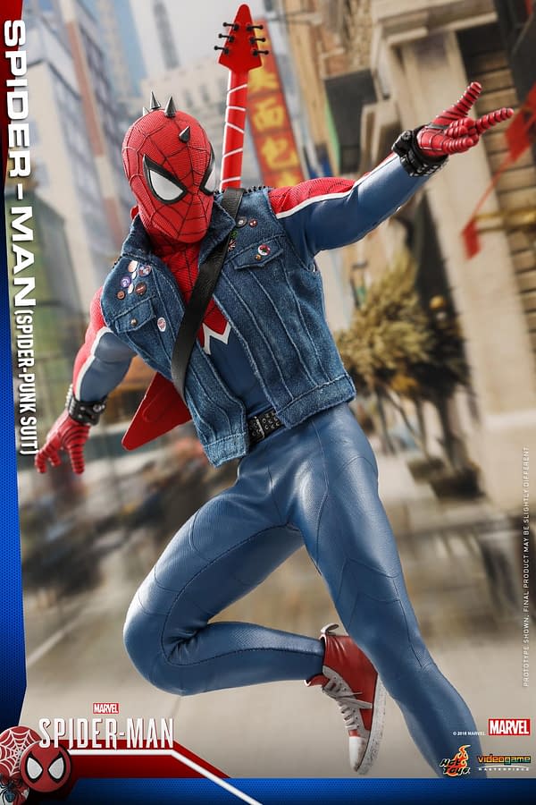 Hot Toys Spider Man Spider Punk Figure 14