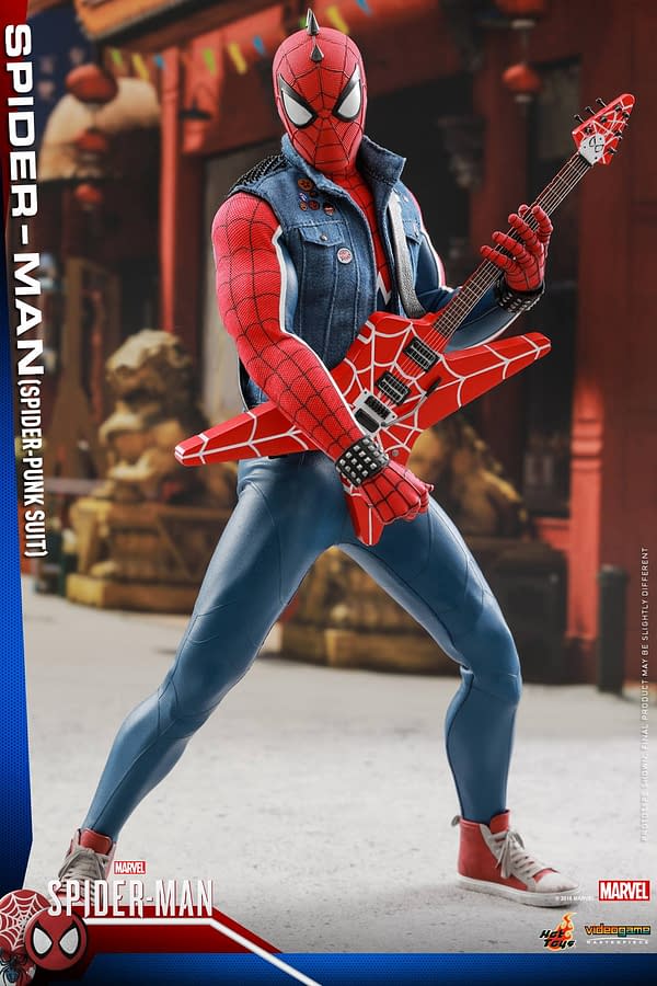 Hot Toys Spider Man Spider Punk Figure 8