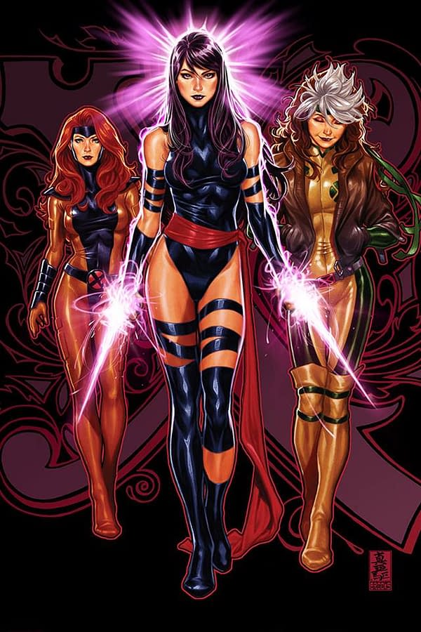 Mark Brooks Stands Up for Breasts and Feet on Uncanny X-Men #1 Variants