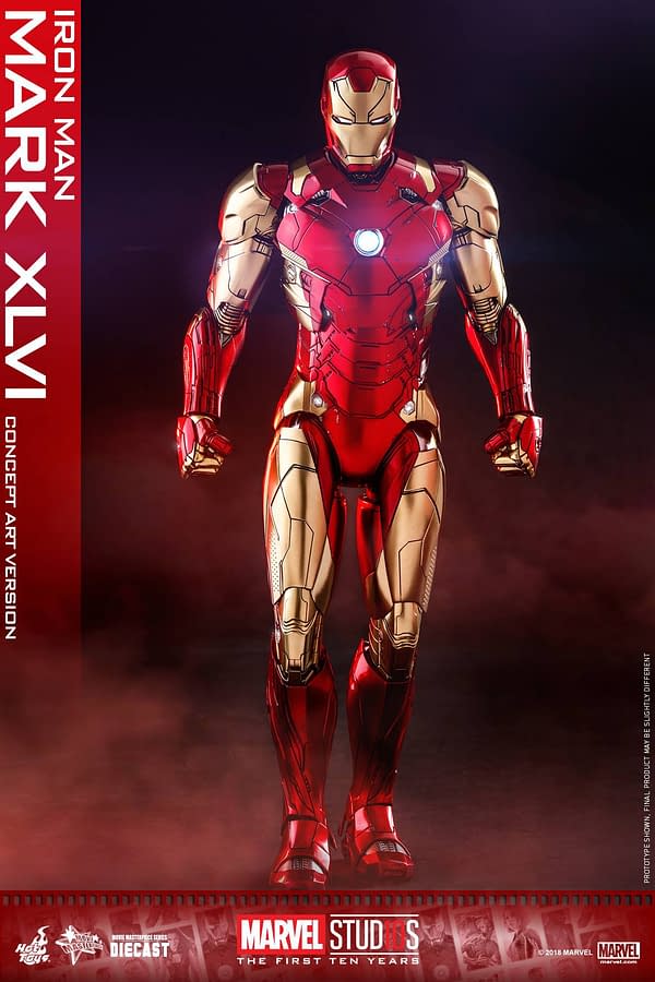 Hot Toys Marvel Studios 10th Anniversary Concept Iron Man Coming Soon