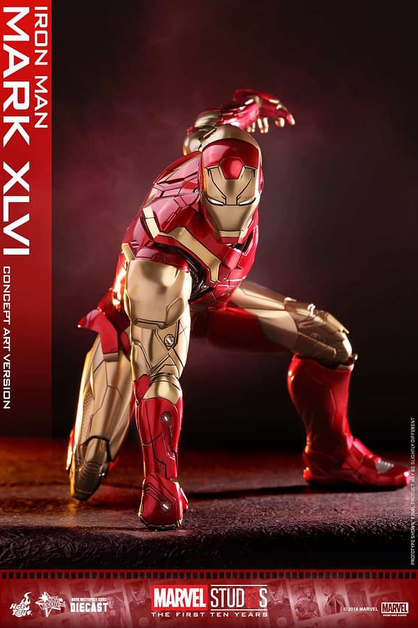 Hot Toys MCU 10th Anniversary Concept Iron Man 10