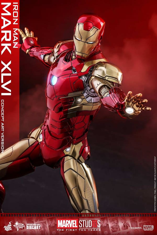 Hot Toys MCU 10th Anniversary Concept Iron Man 11