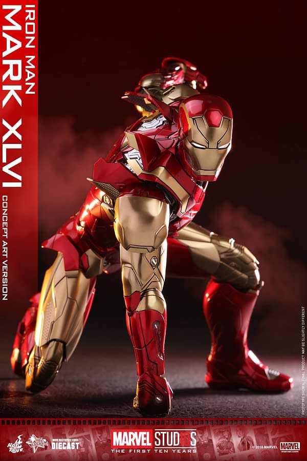Hot Toys MCU 10th Anniversary Concept Iron Man 2