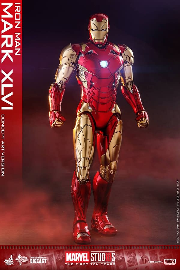 Hot Toys MCU 10th Anniversary Concept Iron Man 3