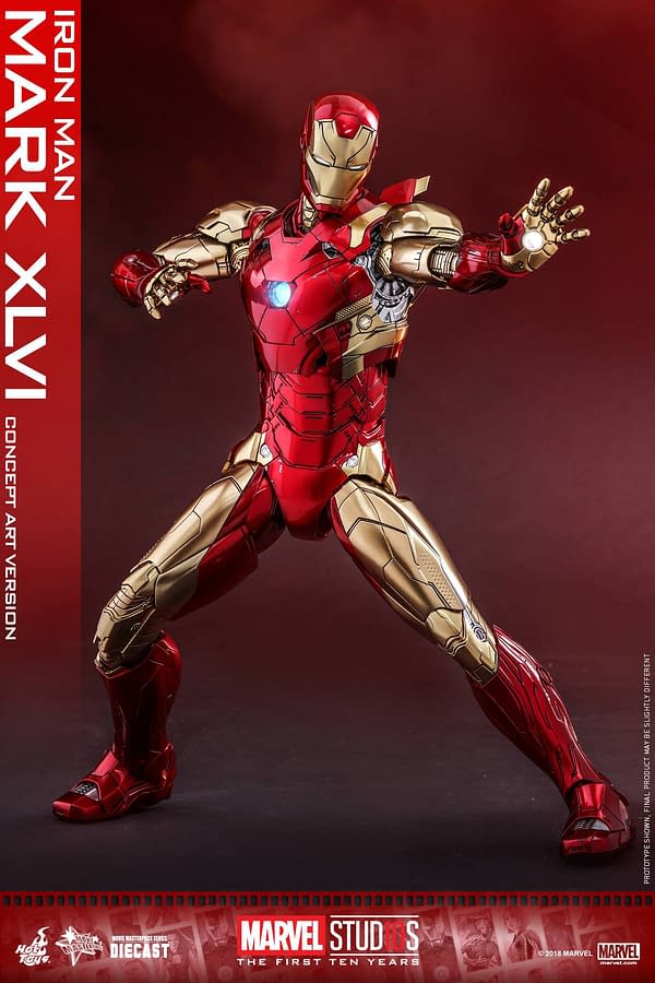 Hot Toys MCU 10th Anniversary Concept Iron Man 4