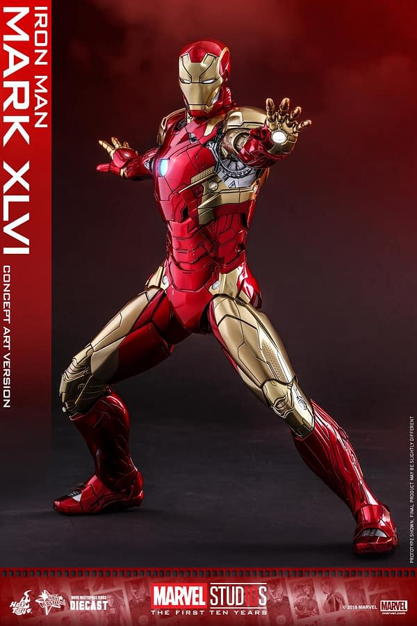 Hot Toys MCU 10th Anniversary Concept Iron Man 5