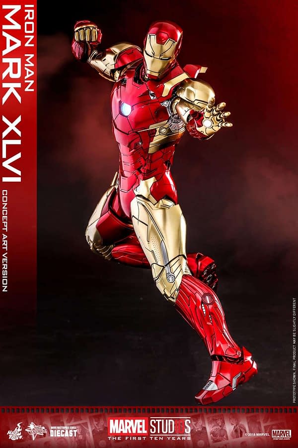 Hot Toys MCU 10th Anniversary Concept Iron Man 7