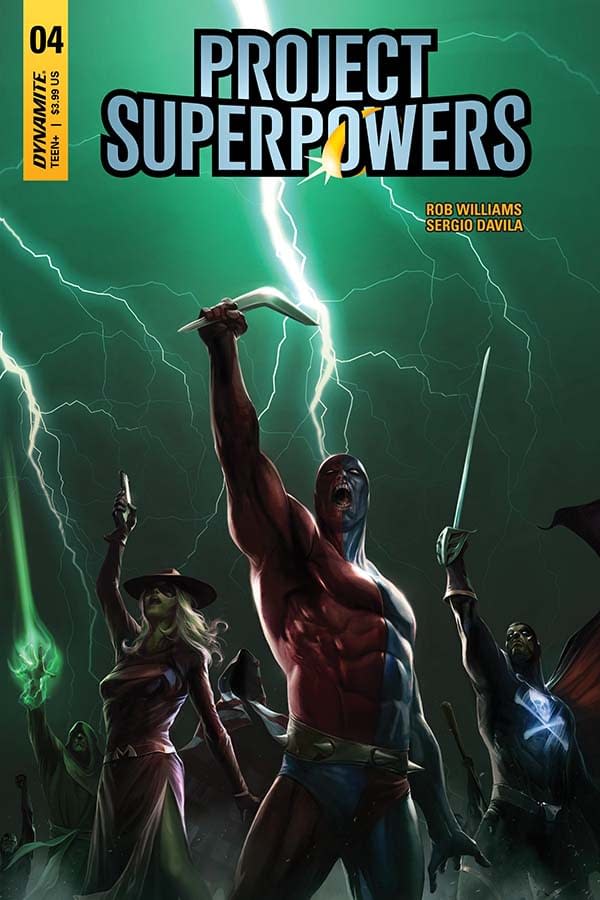 Rob Williams' Writer's Commentary on Project Superpowers #4