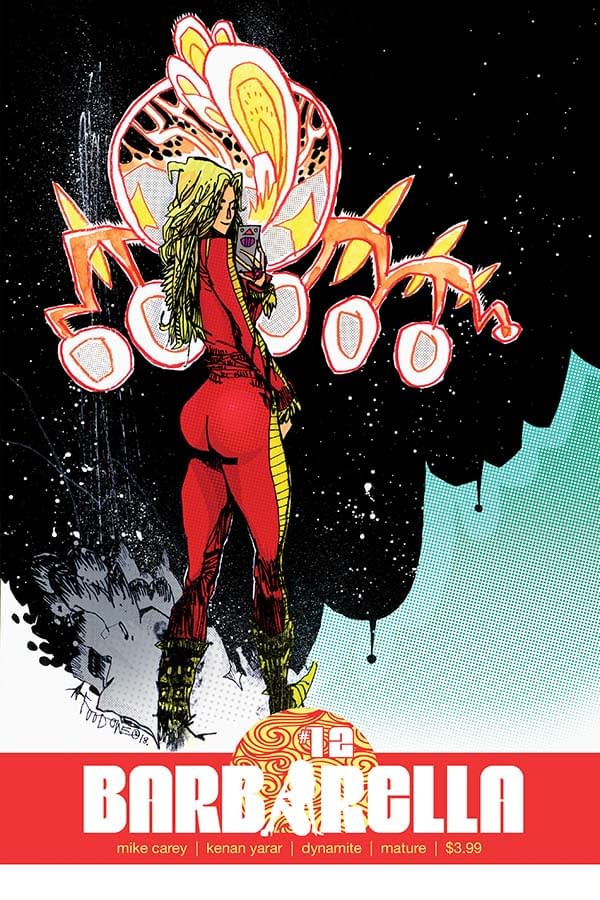 Mike Carey's Writer's Commentary on Barbarella #12