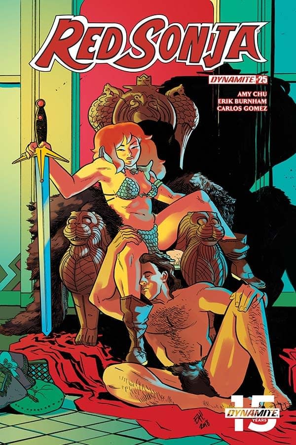 Erik Burnham's Writers Commentary on the Red Sonja #25 Grand Finale