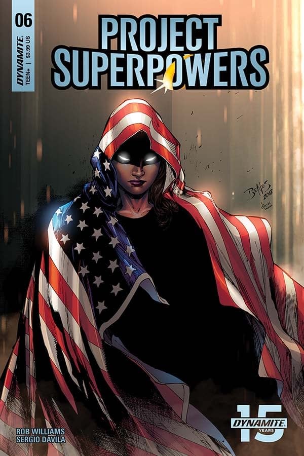 Rob Williams' Writer's Commentary on Project Superpowers #6