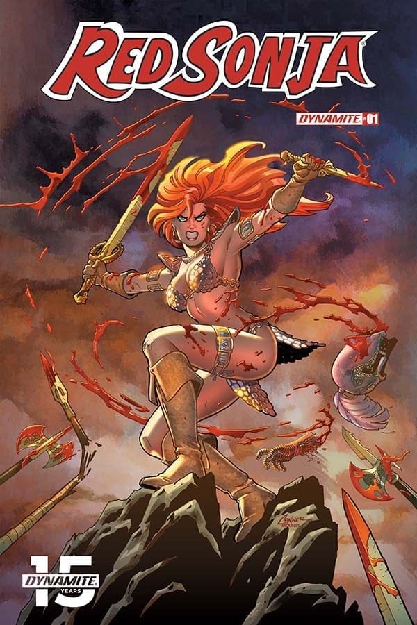 'Some Pretty Alarming Fine Print' &#8211; Mark Russell's First Writer's Commentary on Red Sonja #1