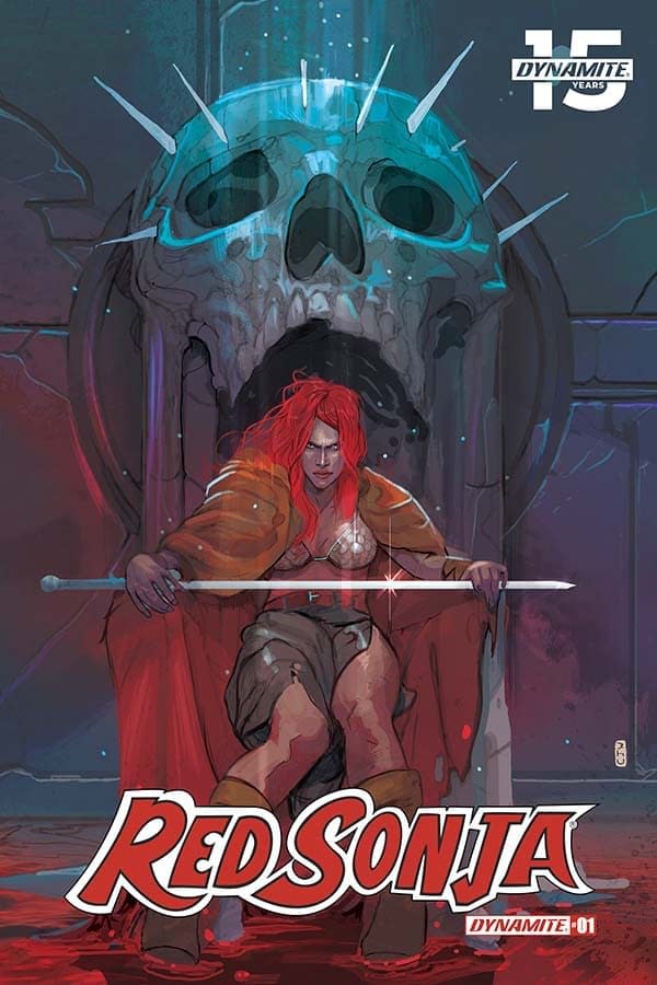 'Some Pretty Alarming Fine Print' &#8211; Mark Russell's First Writer's Commentary on Red Sonja #1