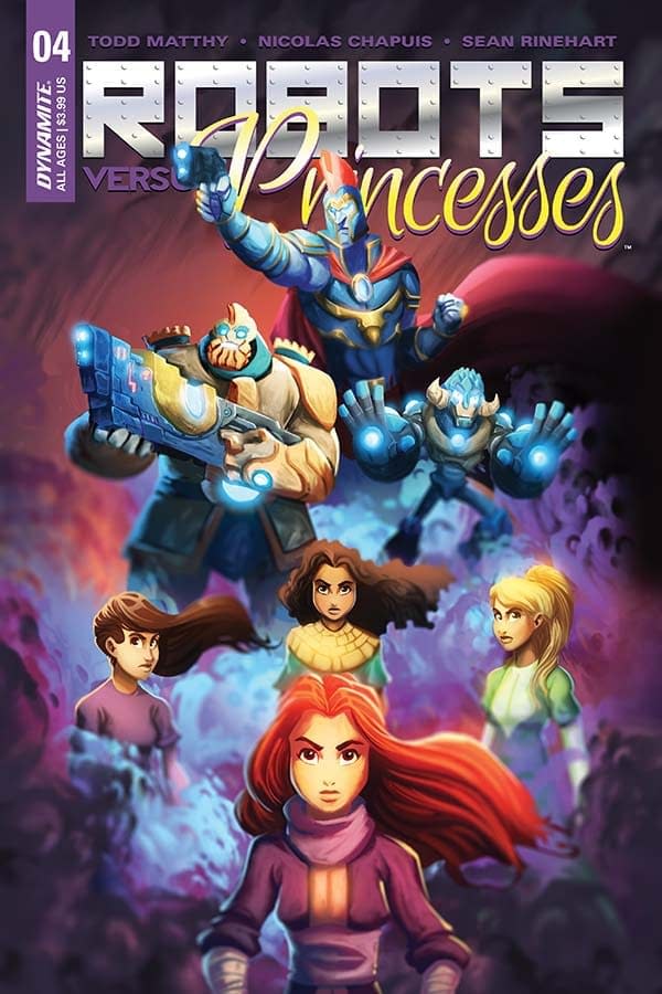 Todd Matthy's Writer's Commentary on Robots Vs Princesses #4