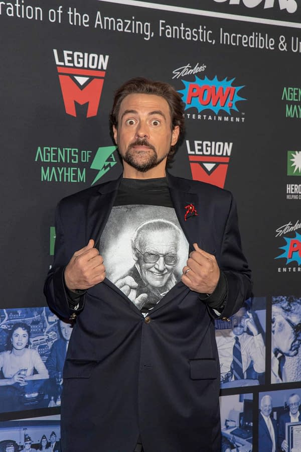 There is a 'Jay and Silent Bob Reboot' Stan Lee Tribute (of Course)