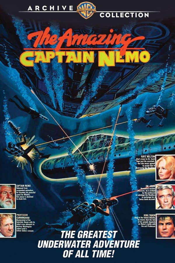 [Castle of Horror] 'The Amazing Captain Nemo' Gives Nemo The 70s Buck Rogers Treatment