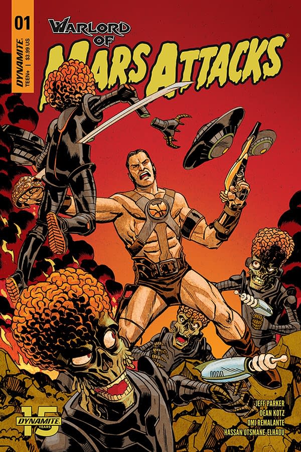 Jeff Parker and Dean Kotz Launch Warlord of Mars Attacks in June