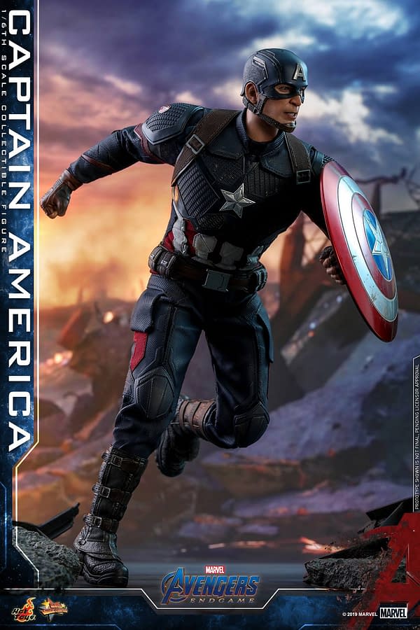 Avengers: Endgame Hot Toys of Black Widow, Captain America Up For Order