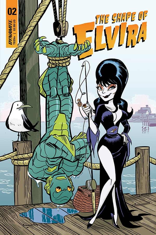 David Avallone's Writer's Commentary on The Shape Of Elvira #2