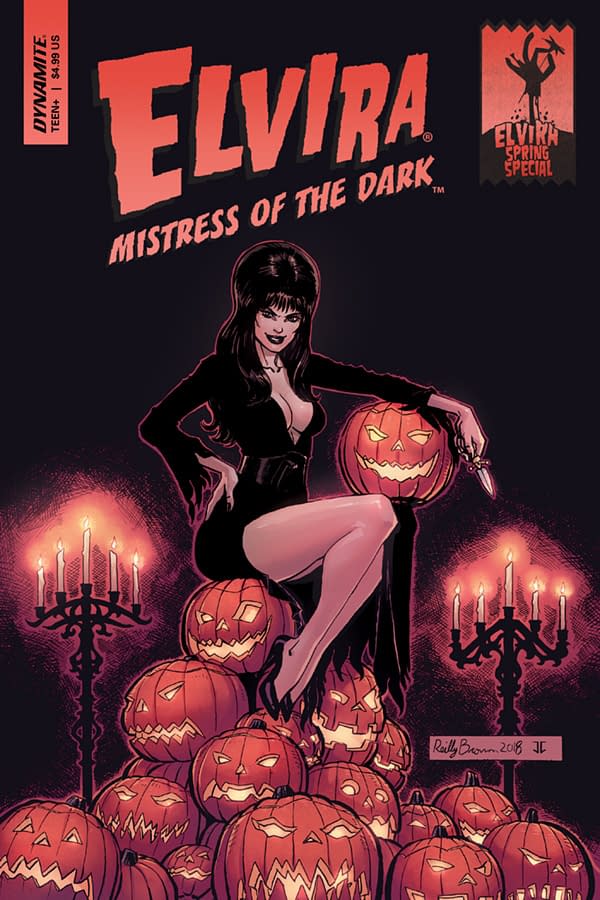 Elvira Spring Special - The Mistress of the Dark Gets Silly in This One-Shot