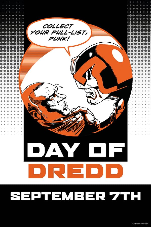 September 7th 2019 Will Be&#8230; The Day Of The Dredd #DayOfDredd