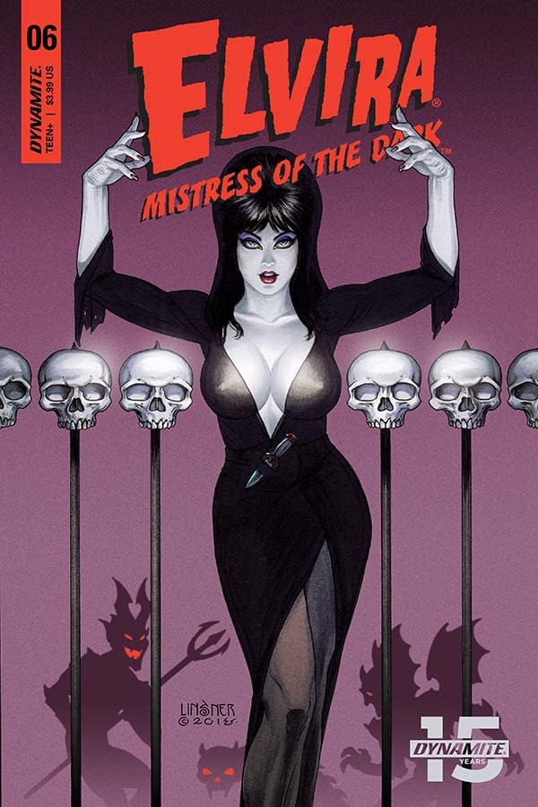 David Avallone's Writer's Commentary on Elvira: Mistress Of The Dark #6