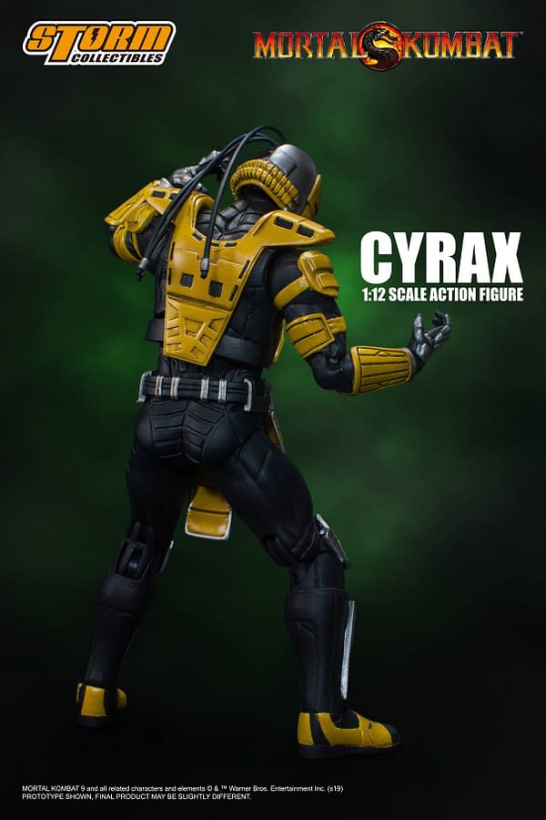 Mortal Kombat Warrior Cyrax Figure Coming From Storm Collectibles